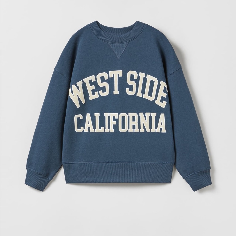 Kids blue pullover